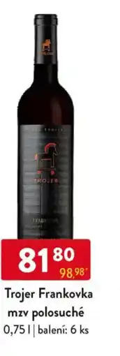 Qanto Trojer Frankovka mzv polosuché nabídka