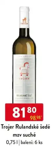 Qanto Trojer Rulandské šedé mzv suché nabídka