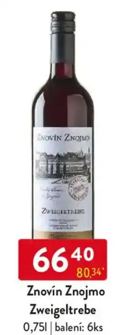 Qanto Znovín Znojmo Zweigeltrebe nabídka