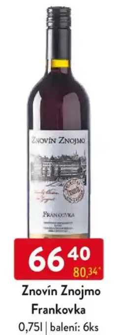 Qanto Znovín Znojmo Frankovka nabídka