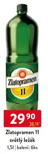 Qanto Zlatopramen 11 světlý ležák nabídka