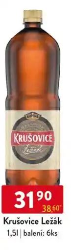 Qanto Krušovice Ležák nabídka