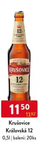 Qanto Krušovice Královská 12 nabídka