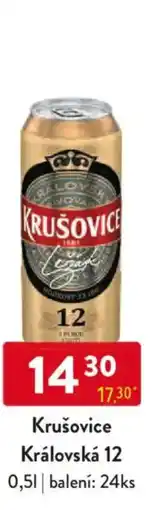 Qanto Krušovice Královská 12 nabídka