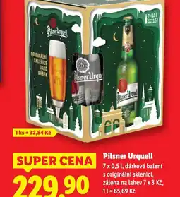 Lidl Pivo pilsner urquell nabídka