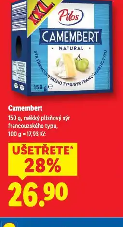 Lidl Camembert nabídka