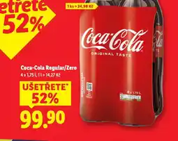 Lidl Coca cola, coca cola zero nabídka