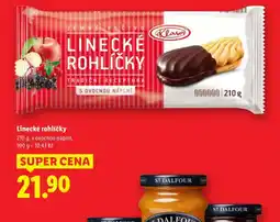 Lidl Linecké rohlíčky nabídka