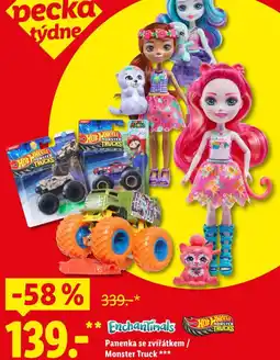 Lidl Panenka se zvířátkem nabídka