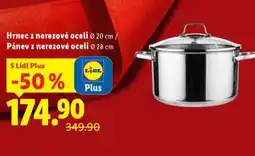 Lidl Hrnec z nerezové oceli 20 cm nabídka