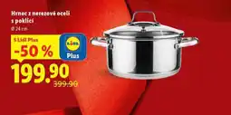 Lidl Hrnec s nerezové oceli s poklicí nabídka