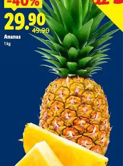 Lidl Ananas nabídka