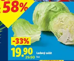 Lidl Ledový salát nabídka