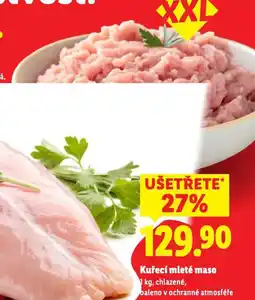 Lidl Kuřecí mleté maso nabídka