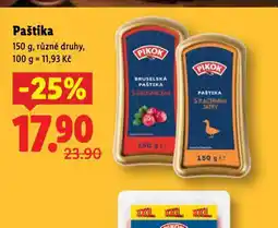Lidl Paštika nabídka