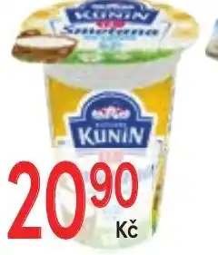 Žabka Smetana na vaření Kunín 12% nabídka