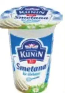 Žabka Smetana ke šlehání Kunín 31% nabídka