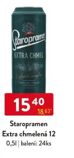 Qanto Staropramen Extra chmelená 12 nabídka