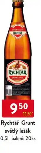 Qanto Rychtář Grunt světlý ležák nabídka