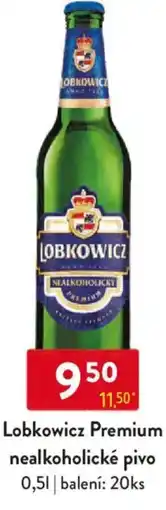 Qanto Lobkowicz Premium nealkoholické pivo nabídka