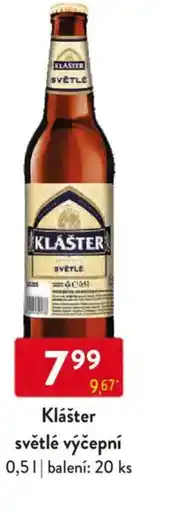 Qanto Klášter světlé výčepní nabídka