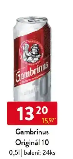 Qanto Gambrinus Originál 10 nabídka