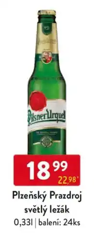 Qanto Plzeňský Prazdroj světlý ležák nabídka