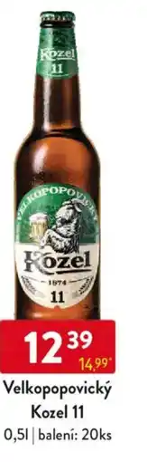 Qanto Velkopopovický Kozel 11 nabídka