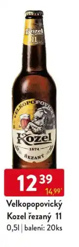 Qanto Velkopopovický Kozel řezaný 11 nabídka