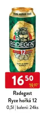 Qanto Radegast Ryze hořká 12 nabídka