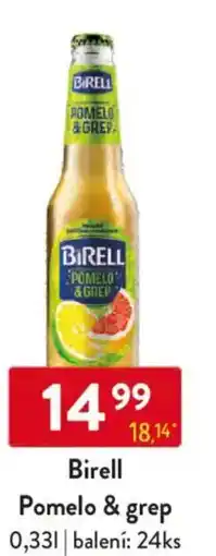 Qanto Birell Pomelo & grep nabídka