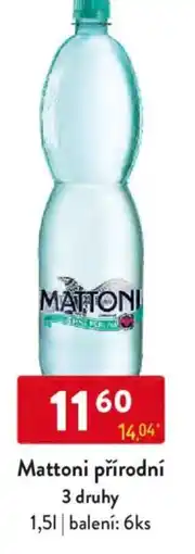 Qanto Mattoni přírodní nabídka