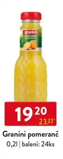 Qanto Granini pomeranč nabídka