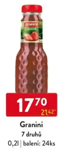 Qanto Granini nabídka