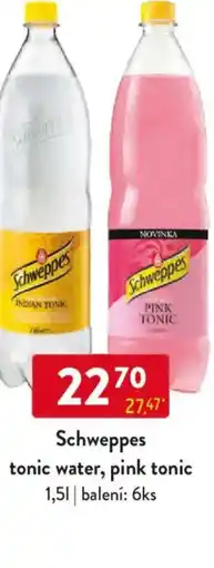 Qanto Schweppes tonic water, pink tonic nabídka