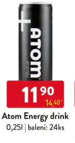 Qanto Atom Energy drink nabídka