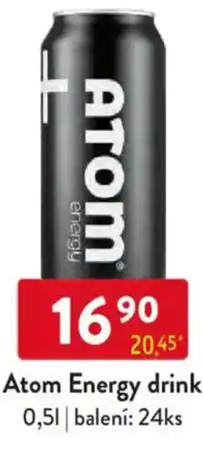 Qanto Atom Energy drink nabídka