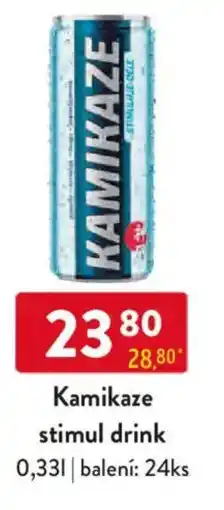 Qanto Kamikaze stimul drink nabídka