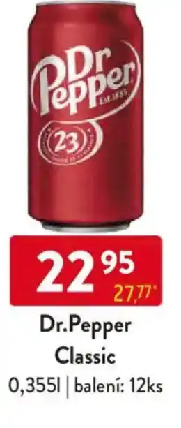 Qanto Dr.Pepper Classic nabídka