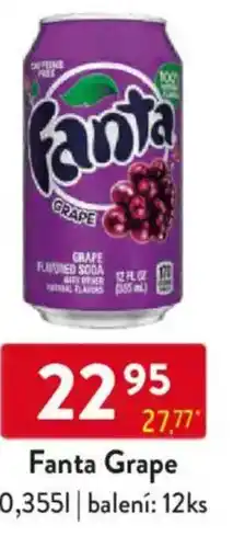 Qanto Fanta Grape nabídka