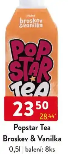 Qanto Popstar Tea Broskev & Vanilka nabídka