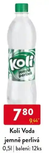 Qanto Koli Voda jemně perlivá nabídka