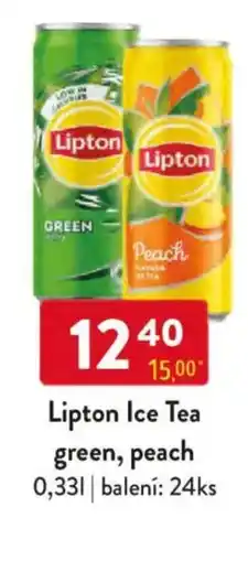 Qanto Lipton Ice Tea green, peach nabídka