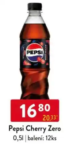 Qanto Pepsi Cherry Zero nabídka