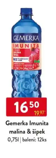 Qanto Gemerka Imunita malina & šípek nabídka