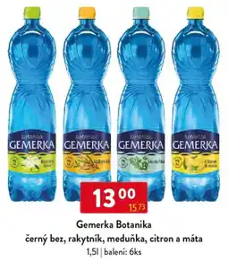 Qanto Gemerka Botanika černý bez, rakytník, meduňka, citron a máta nabídka