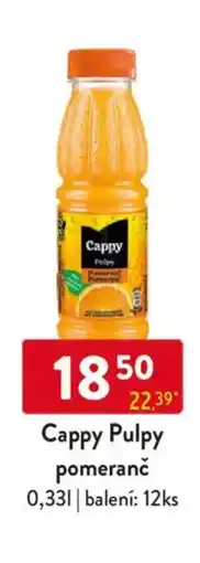 Qanto Cappy Pulpy pomeranč nabídka