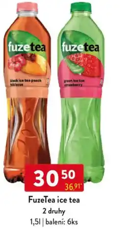 Qanto FuzeTea ice tea nabídka
