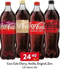 Qanto Coca Cola Cherry, Vanilla, Original, Zero nabídka