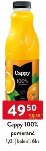 Qanto Cappy 100% pomeranč nabídka